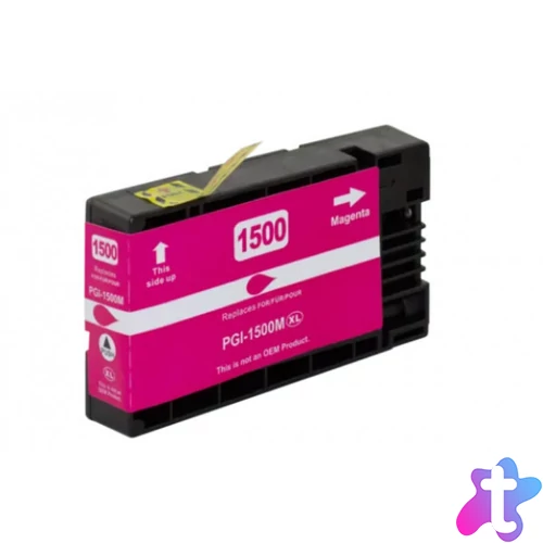 Utángyártott CANON PGI1500XL Tintapatron Magenta /FU/ WBTT