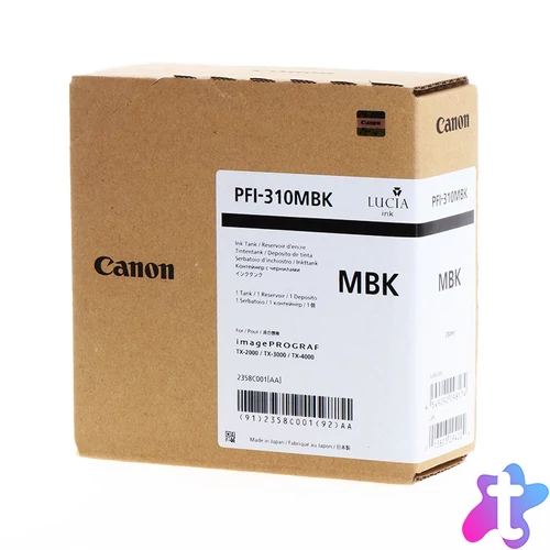 Canon PFI-310 Cartridge Matt Bk 330ml