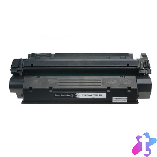 Utángyártott CANON EP27 Toner Black 2.500 oldal kapacitás  WHITE BOX
