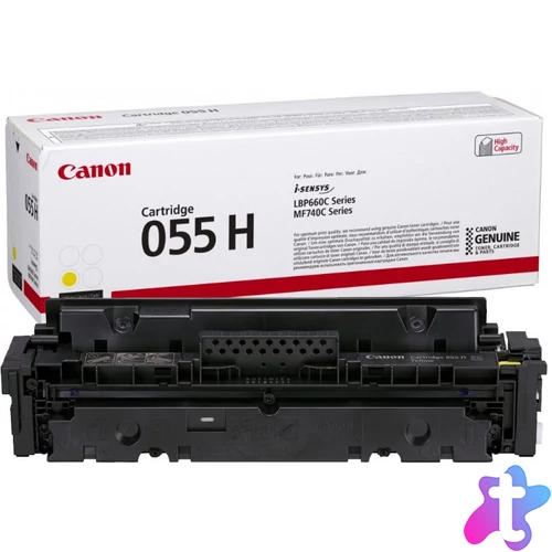 Canon CRG055H Toner Yellow 5.900 oldal kapacitás