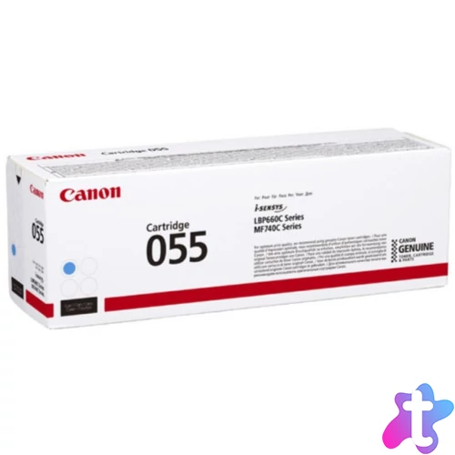 Canon CRG055 Toner Cyan 2.100 oldal kapacitás