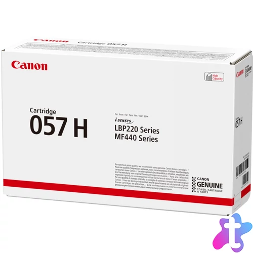 Canon CRG057H Toner Black 10.000 oldal kapacitás
