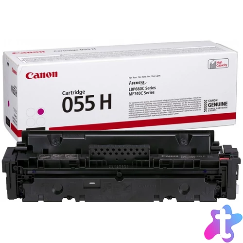Canon CRG055H Toner Magenta 5.900 oldal kapacitás