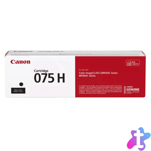 Canon CRG075H Toner Black 3500 oldal kapacitás