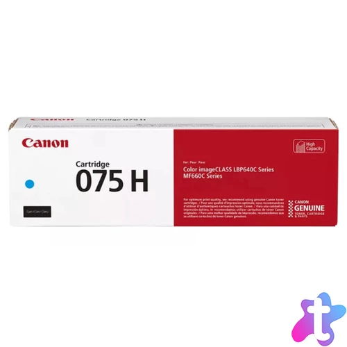 Canon CRG075H Toner Cyan 2500 oldal kapacitás