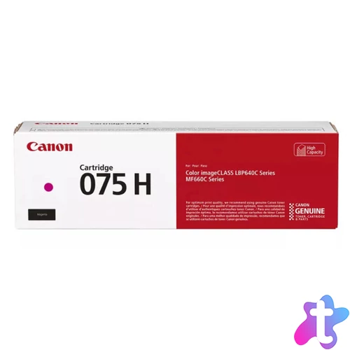 Canon CRG075H Toner Magenta 2500 oldal kapacitás