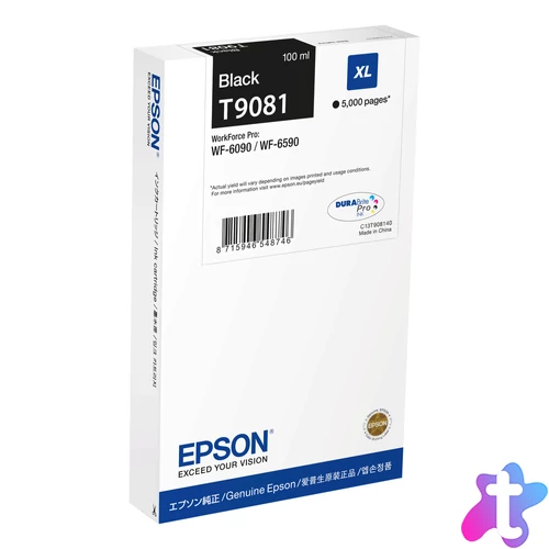 Epson T9081 Patron Black 5K /o/