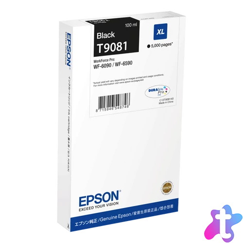 Epson T9081 Patron Black 5K /o/