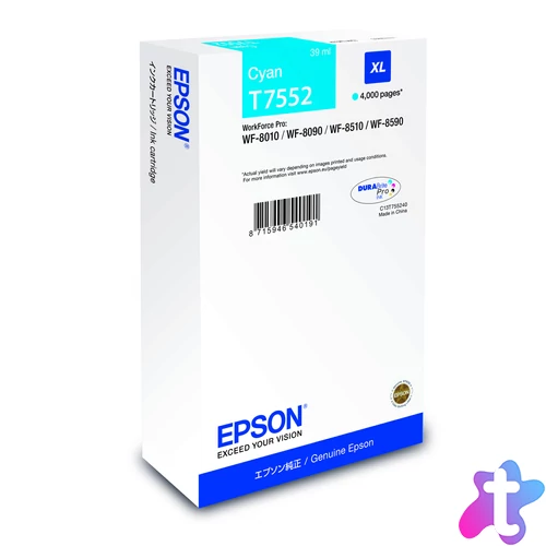 Epson T7552 Patron Cyan 4K /o/
