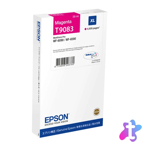 Epson T9083 Patron Magenta 4K /o/