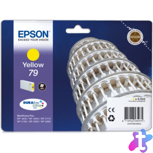 Epson T7914 Tintapatron Yellow 6,5ml No.79