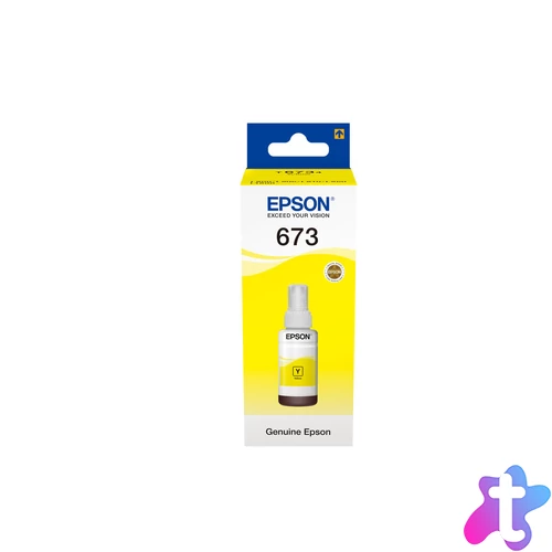 Epson T6734 Tinta Yellow 70ml No.673