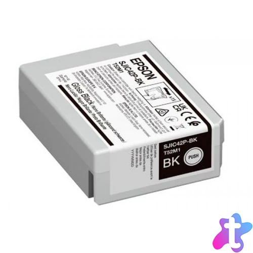 Epson SJIC42P(BK) C4000 Tintapatron Black 50ml