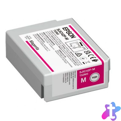 Epson SJIC42P(M) C4000 Tintapatron Magenta 50ml