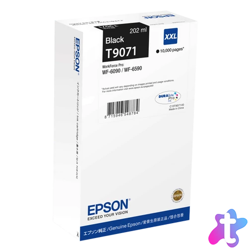 Epson T9071 Patron Black 10K /o/