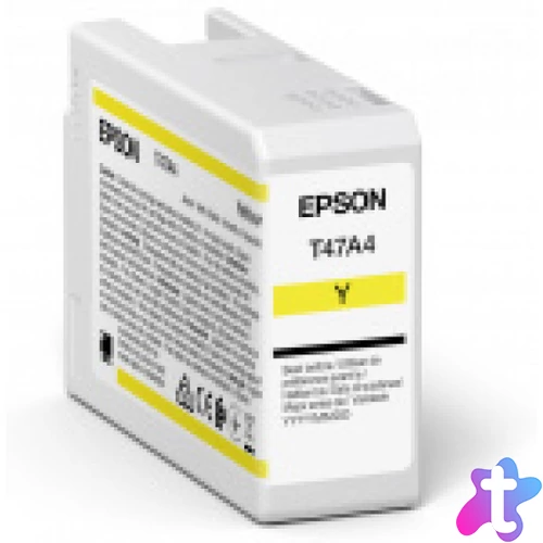 Epson T47A4 Tintapatron Yellow 50 ml