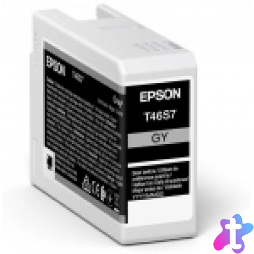 Epson T46S7 Tintapatron Gray 25ml