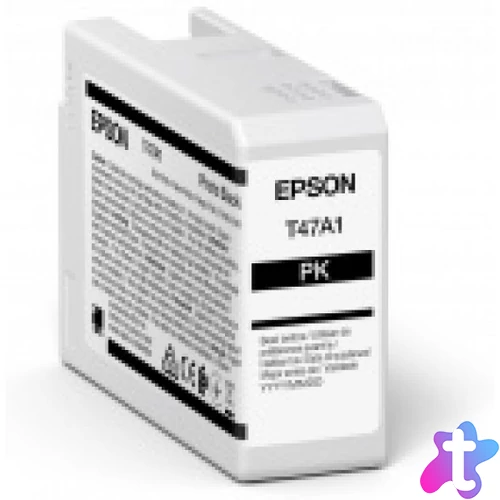 Epson T47A1 Tintapatron Photo Black 50 ml