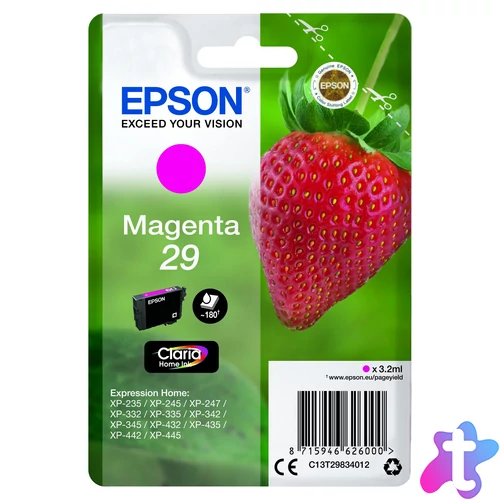 Epson T2983 Tintapatron Magenta 3,2ml No.29