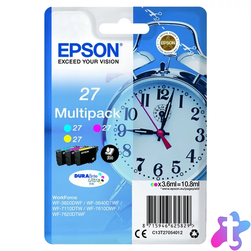 Epson T2705 Tintapatron MultiPack 10,8ml No.27