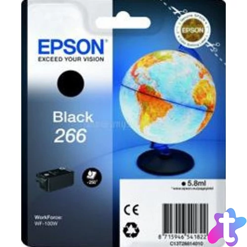 Epson T2661 Tintapatron Black 5,8ml No.266