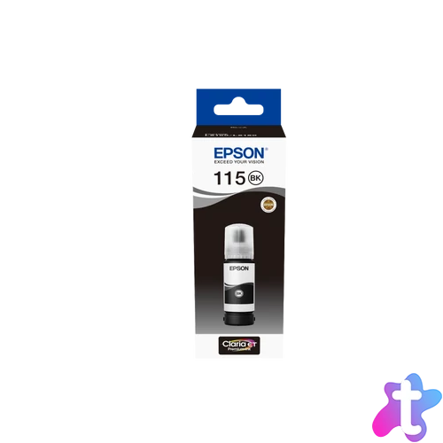 Epson T07C1 tinta Bk 70ml  No.115