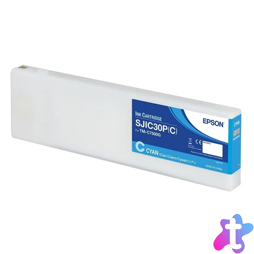 Epson SJIC30P(C) C7500g Tintapatron Cyan 294,3ml
