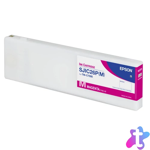 Epson SJIC26P(M) C7500 Tintapatron Magenta 294,3ml