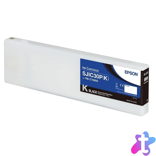 Epson SJIC30P(K) C7500g Tintapatron Black 295,2ml