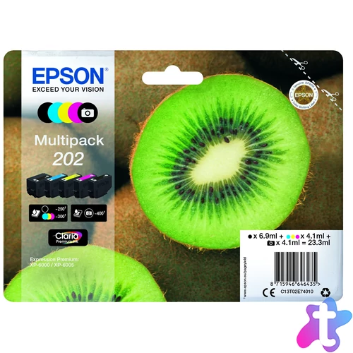 Epson T02E7 Multipack 23,3ml No.202