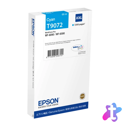 Epson T9072 Patron Cyan 7K /o/