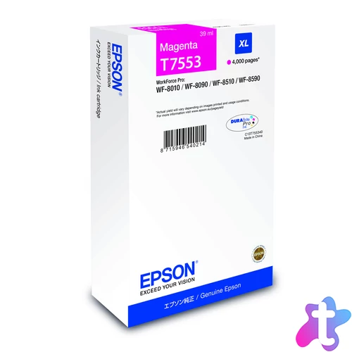Epson T7553 Patron Magenta 4K /o/