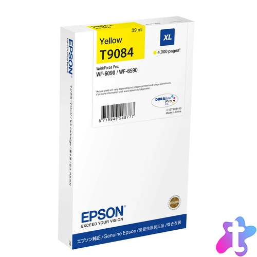 Epson T9084 Patron Yellow 4K /o/