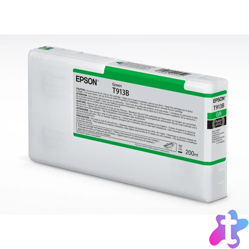 Epson T913B Tintapatron Green 200ml
