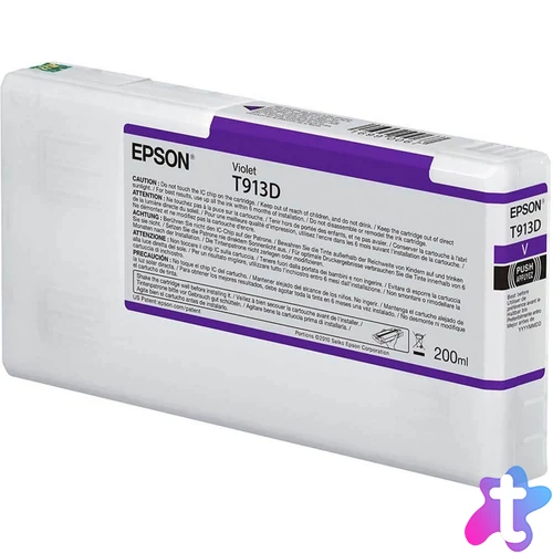 Epson T913D Tintapatron Violet 200ml