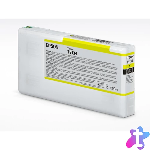 Epson T9134 Tintapatron Yellow 200ml