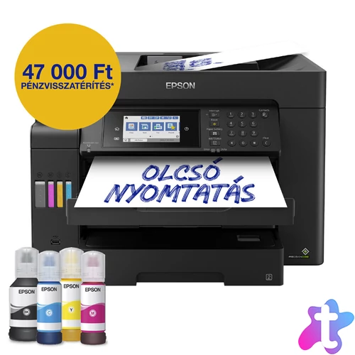 Epson EcoTank L15160 A3+ színes tintasugaras multifunkciós nyomtató