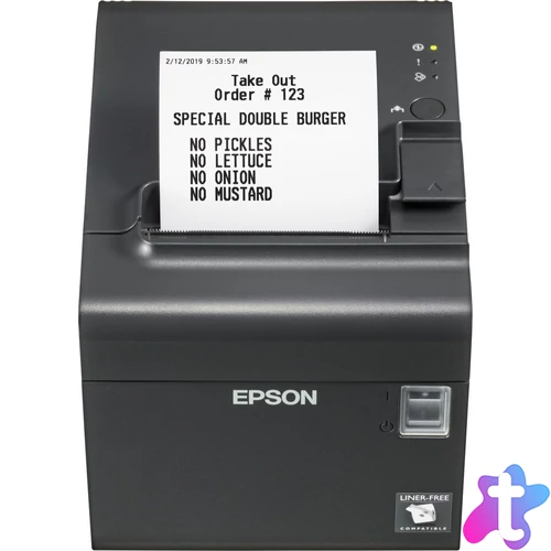Epson TM-L90LF (682) mono hőpapíros védőfólia nélküli címke nyomtató