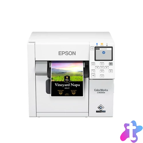 Epson ColorWorks C4000e (bk) színes címkenyomtató