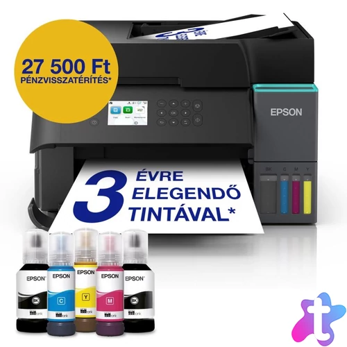 Epson EcoTank L6370 színes tintasugaras multifunkciós nyomtató