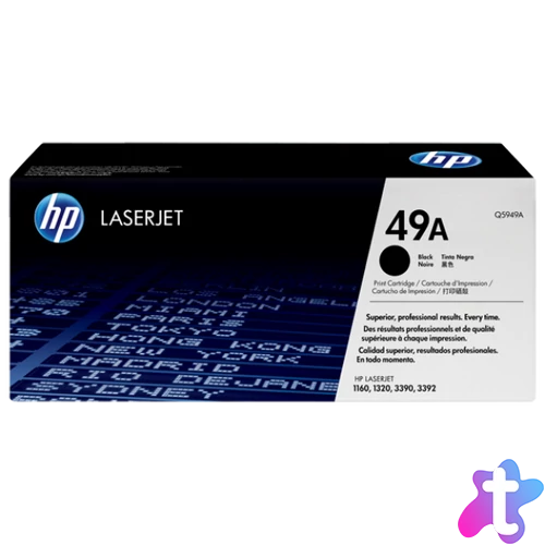 HP Q5949A Toner Black 2.500 oldal kapacitás No.49A