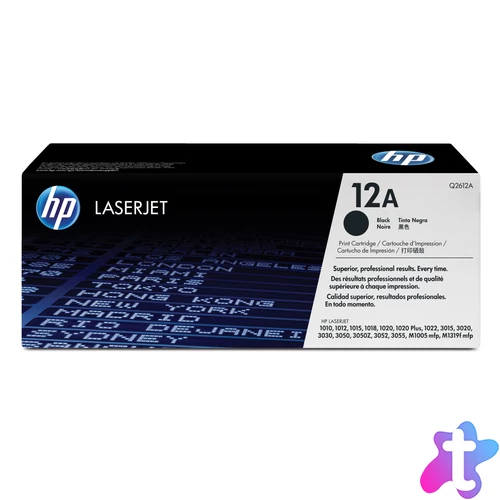 HP Q2612A Toner Black 2.000 oldal kapacitás No.12A