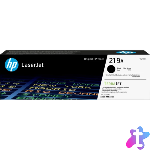 HP W2190A Toner Black 1.300 oldal kapacitás No.219A
