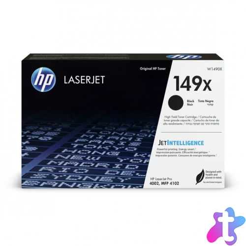 HP W1490X Toner Black 9.500 oldal kapacitás No.149X