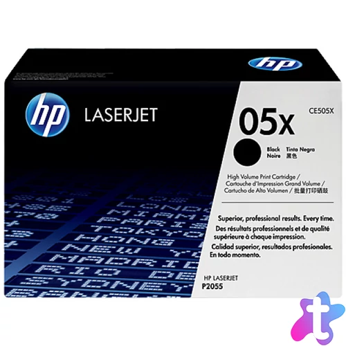 HP CE505X Toner Black 6.500 oldal kapacitás No.05X