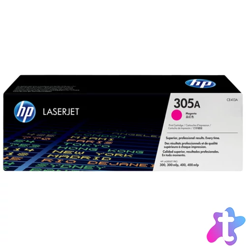 HP CE413A Toner Magenta 2.600 oldal kapacitás No.305A