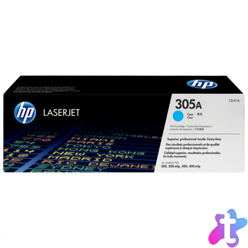 HP CE411A Toner Cyan 2.600 oldal kapacitás No.305A