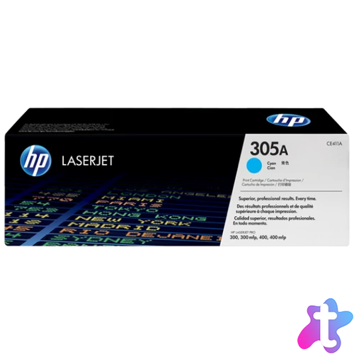 HP CE411A Toner Cyan 2.600 oldal kapacitás No.305A
