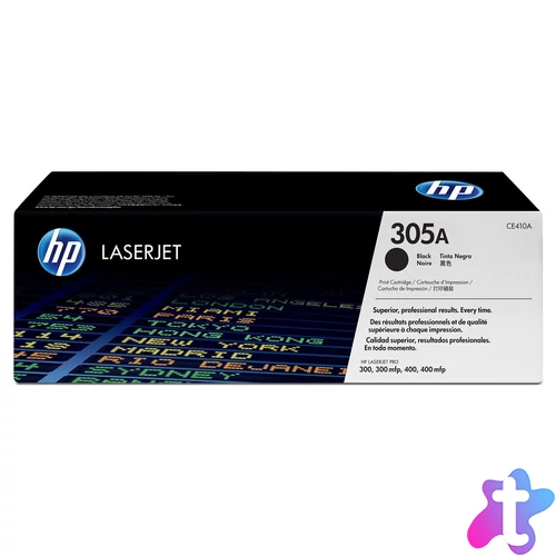 HP CE410A Toner Black 2.090 oldal kapacitás No.305A