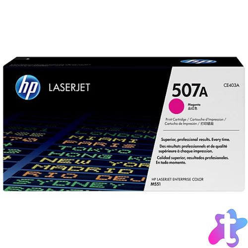 HP CE403A Toner Magenta 6.000 oldal kapacitás No.507A